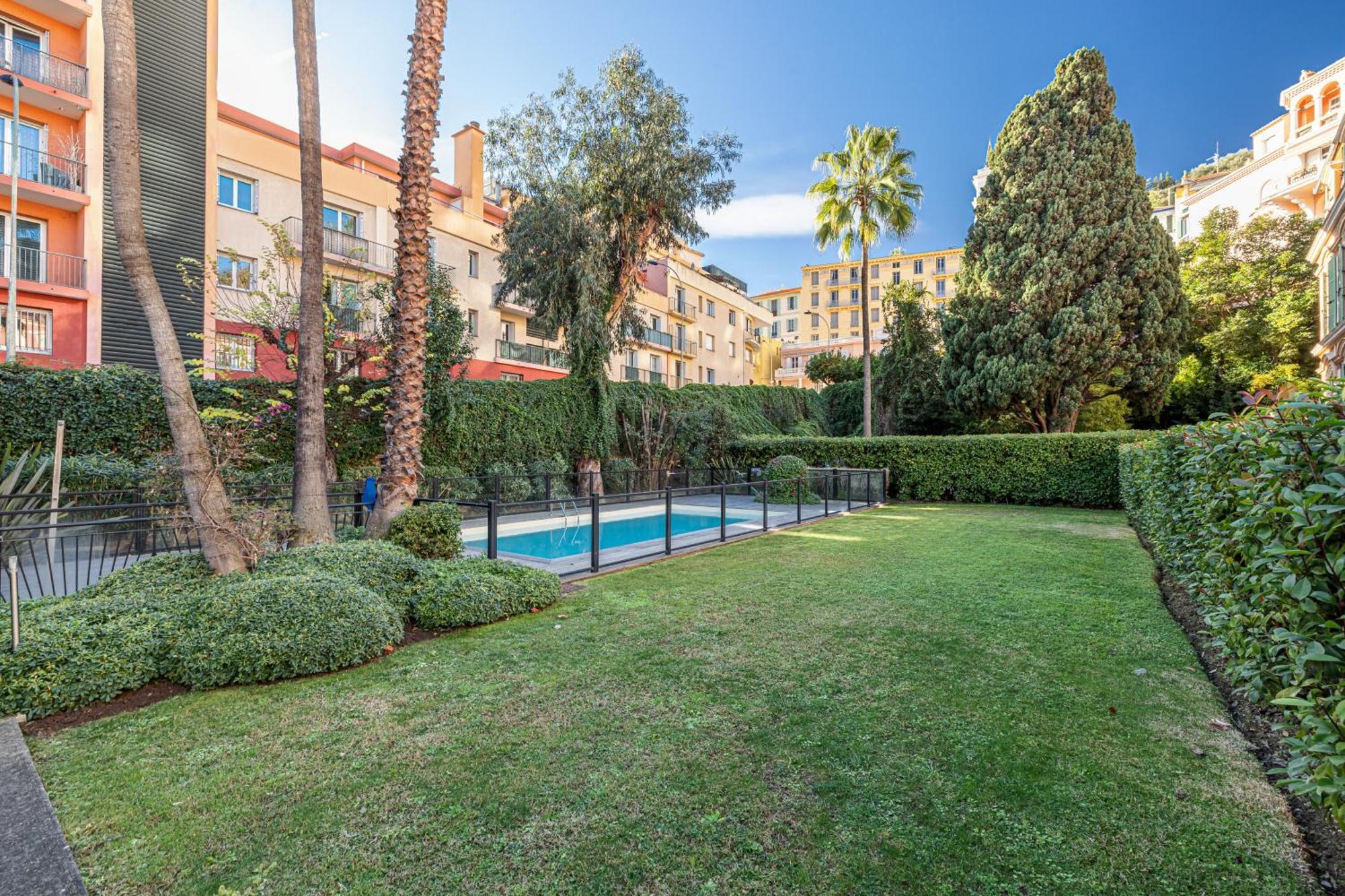 Inter Superb Studio Piscine 5 Min Gare Menton Exterior foto
